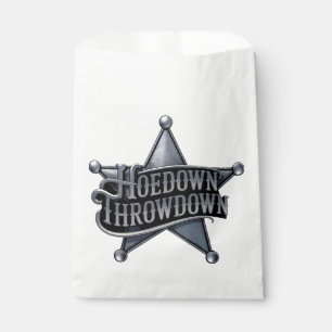 Sachets En Papier Hoedown Throwdown, Fête de danse d'Halloween