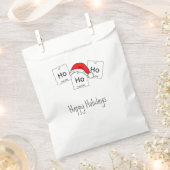 Sachets En Papier HoHo Holmium Chimie, élément jeu de Noël (Coupé)