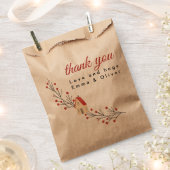 Sachets En Papier Holiday Berry Branch Christmas (Coupé)