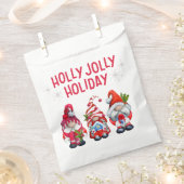 Sachets En Papier Holly Jolly Holiday Gnomes    (Coupé)