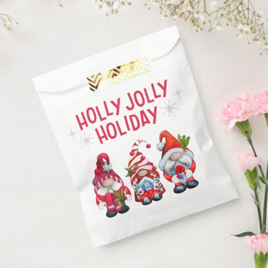 Sachets En Papier Holly Jolly Holiday Gnomes    (Scellé)