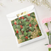 Sachets En Papier Holly Tree Noël Vintage (Scellé)