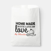 Sachets En Papier Homemade Cupcakes Classic Round Sticker (Devant)