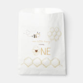 Sachets En Papier Honey Bee 1er anniversaire (Devant)