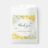 Sachets En Papier Honey Bee nuptiale merci (Devant)