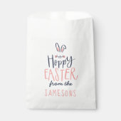 SACHETS EN PAPIER HOPPY EASTER (Devant)