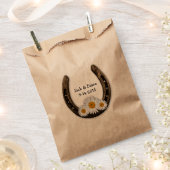 Sachets En Papier Horseshoe Sac personnalisé de préférence (Coupé)