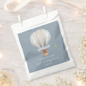 Sachets En Papier Hot Air Balloon Whimsical Cute Teddy Bear  (Coupé)