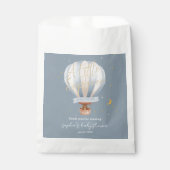 Sachets En Papier Hot Air Balloon Whimsical Cute Teddy Bear  (Devant)