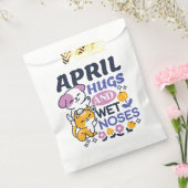 Sachets En Papier Hugs d'avril et nez mouillé - Cute chien et chat a (Scellé)