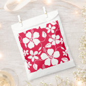SACHETS EN PAPIER HULA HAÏIENNE (HIBISCUS) ROUGE (Coupé)