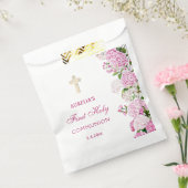 Sachets En Papier Hydrangea Rose Première Communion (Scellé)