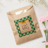 Sachets En Papier I Do BBQ Green En vichy et tournesol (Scellé)