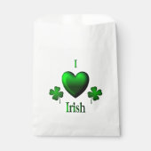 Sachets En Papier I Heart Irish (Devant)