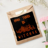 Sachets En Papier Ici Il Y A Des Sorcières (Scellé)