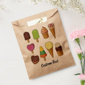 Sachets En Papier Icônes de glace (Scellé)