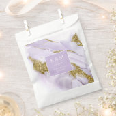 Sachets En Papier ID Abstrait Lavande d'encre Lux990 (Coupé)