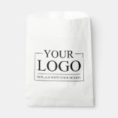 Sachets En Papier Idée personnalisée du Mariage Ajouter un logo (Devant)