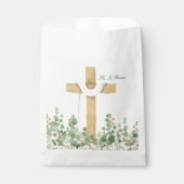 Sachets En Papier Il Est Ressuscité Chrétien Pâques Personnalisé (Devant)