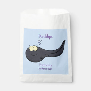 Sachets En Papier Illustration amusante de dessin animé en têtard