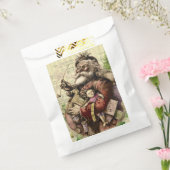 Sachets En Papier Illustration classique de l'arbre du Père Noël joy (Scellé)