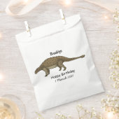 Sachets En Papier Illustration d'Ankylosaurus (Coupé)