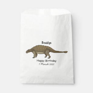 Sachets En Papier Illustration d'Ankylosaurus