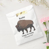 Sachets En Papier Illustration de bison (Scellé)