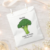 Sachets En Papier Illustration de Broccoli (Coupé)