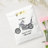 Sachets En Papier Illustration de Chopper Motorcycle 1950 (Scellé)