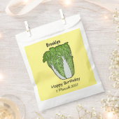 Sachets En Papier Illustration de chou chinois (Coupé)