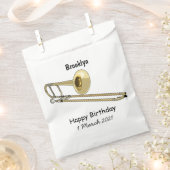 Sachets En Papier Illustration de dessin animé de Trombone (Coupé)