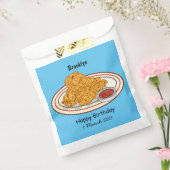 Sachets En Papier Illustration de dessin animé sur le poulet frit (Scellé)