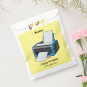 Sachets En Papier Illustration de dessin d'imprimante (Scellé)