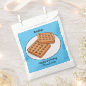 Sachets En Papier Illustration de gaufre (Coupé)