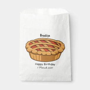Sachets En Papier Illustration de la caricature à tarte