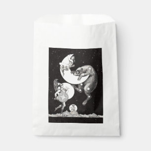 Sachets En Papier Illustration de la nuit du dieu de l'univers du ci