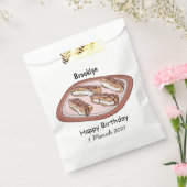 Sachets En Papier Illustration de l'éclair de chocolat (Scellé)