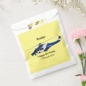 Sachets En Papier Illustration de l'hélicoptère de police (Scellé)