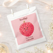 Sachets En Papier Illustration de litchee rose mignon (Coupé)