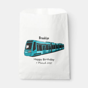 Sachets En Papier Illustration de locomotive électrique