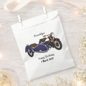 Sachets En Papier Illustration de moto pourpre Sidecar (Coupé)