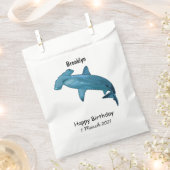 Sachets En Papier Illustration de requin marteau (Coupé)
