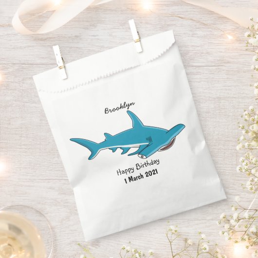 Sachets En Papier Illustration de requin marteau (Coupé)