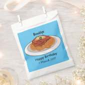 Sachets En Papier Illustration de Spaghetti (Coupé)