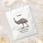 Sachets En Papier Illustration d'Emu bird (Coupé)