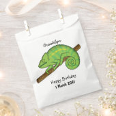 Sachets En Papier Illustration du caméléon de la parson (Coupé)