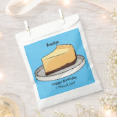 Sachets En Papier Illustration du dessin animé Cheesecake (Coupé)