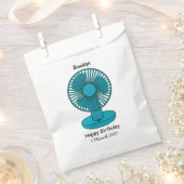 Sachets En Papier Illustration du ventilateur (Coupé)