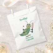 Sachets En Papier Illustration d'un insecte du cricket vert mou (Coupé)